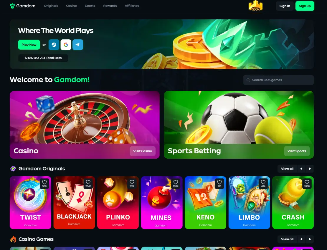 Gamdom Casino